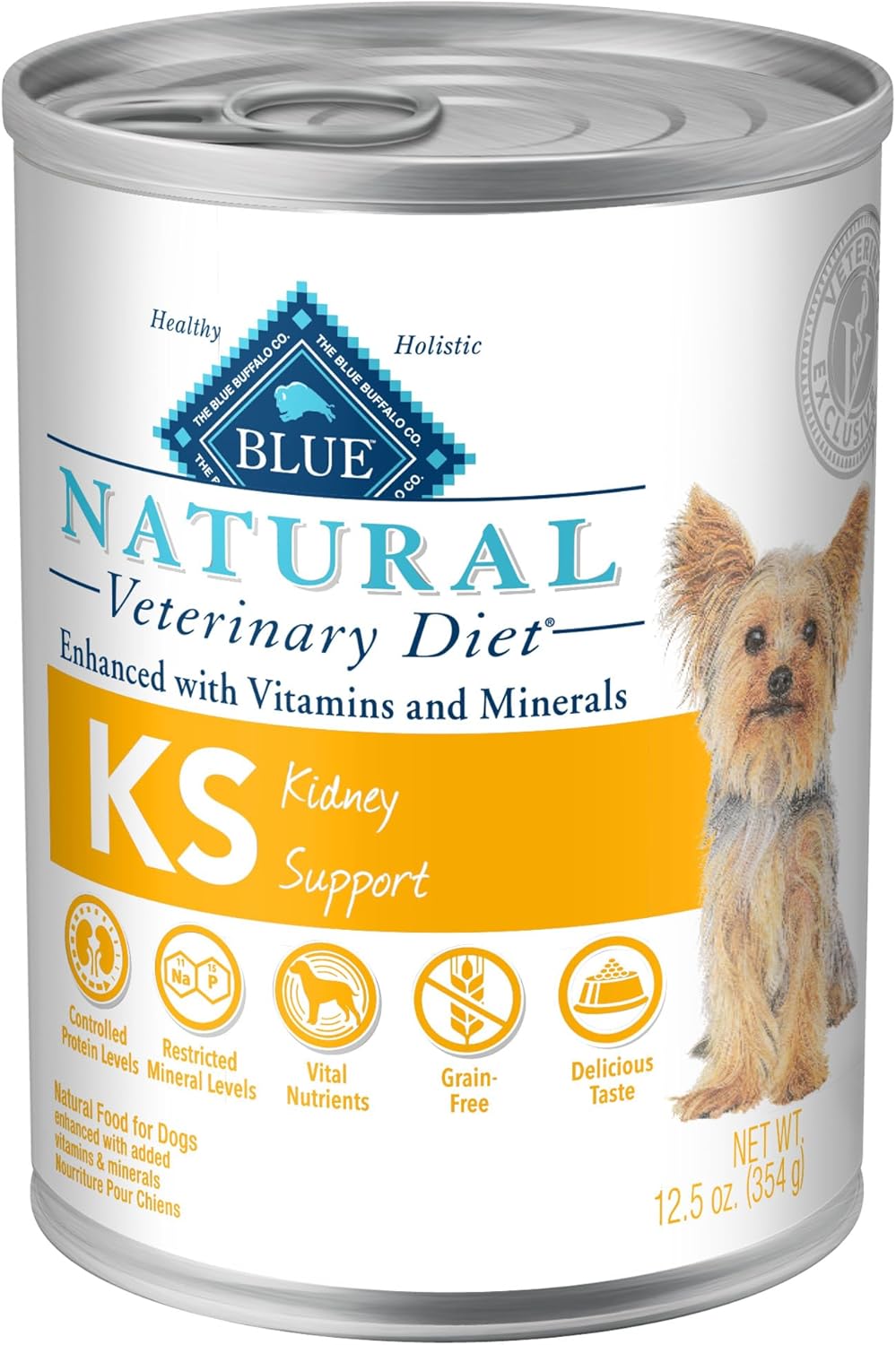 Blue-Buffalo-Natural-Veterinary-Diet-KS-Kidney-Support-Wet-Dog-Food,-Chicken-12.5-oz-1226