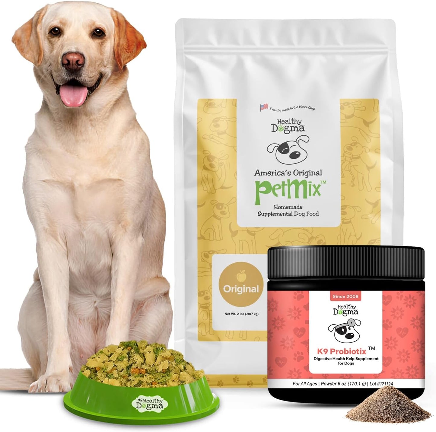 Healthy-Dogma---PetMix-Original-(2lbs)-Dehydrated-Dog-Food-with-K9-Probiotics-for-46