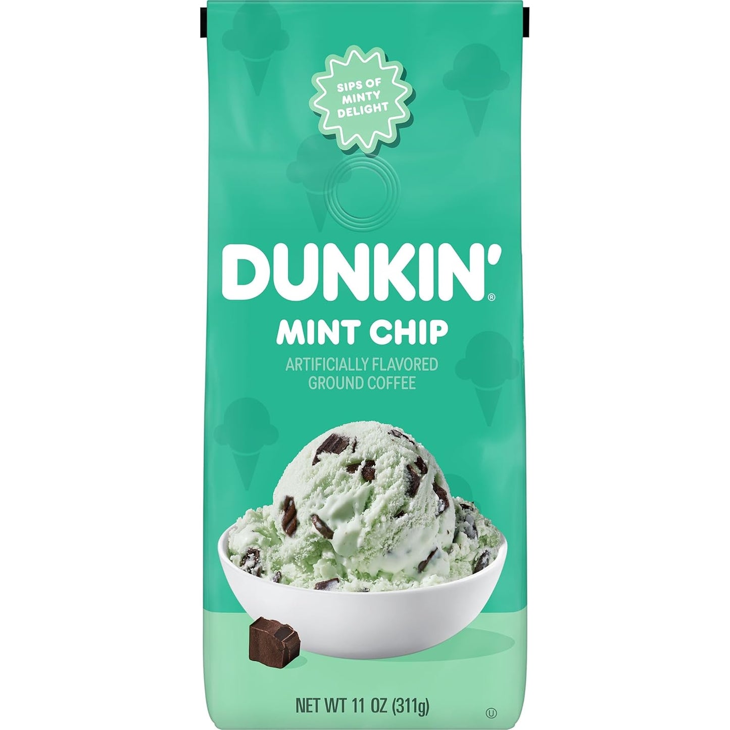 Dunkin'-Mint-Chip---Café-con-sabor-artificial,-café-molido,-bolsa-1184