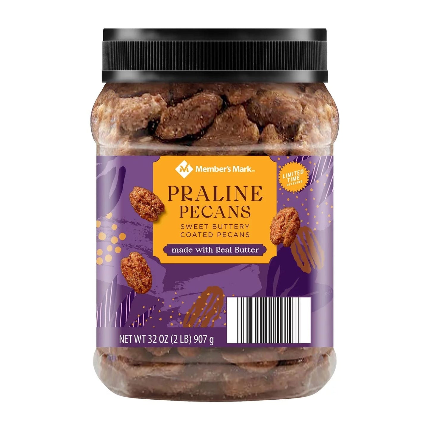 Member's-Mark-Praline-Pecans,-Buttery-(32-Ounce)---2164