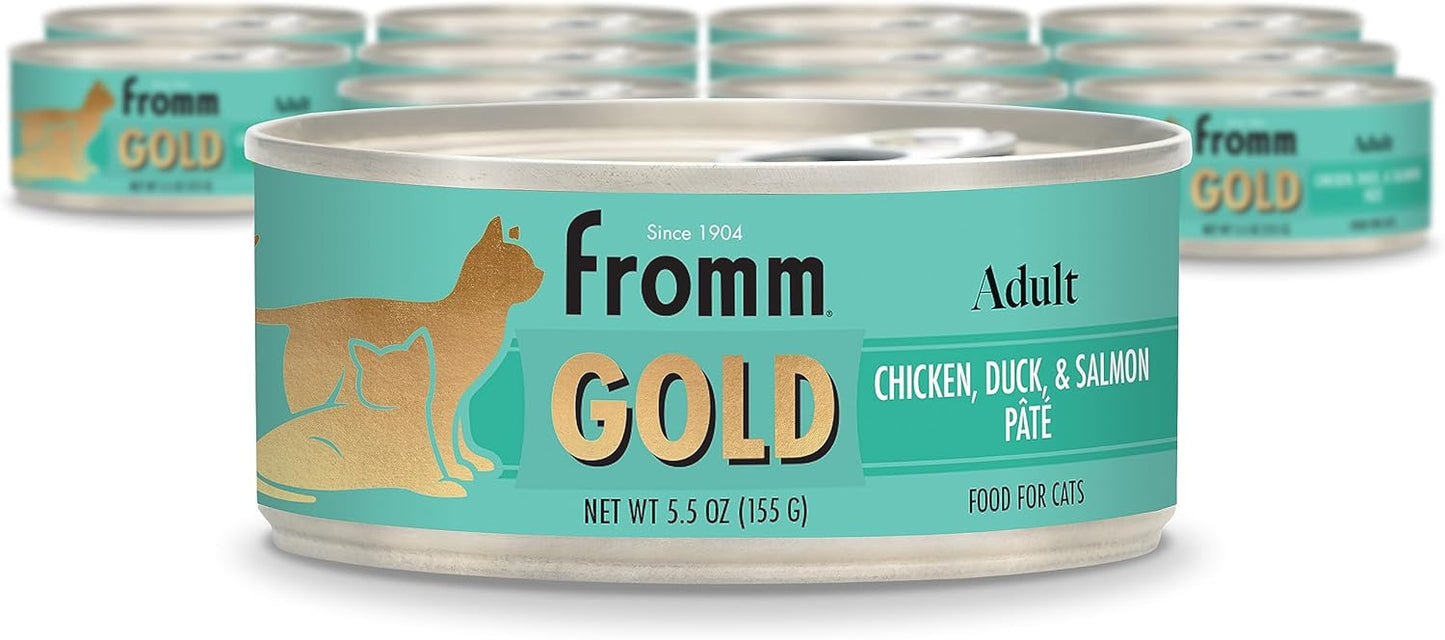 Fromm-Adult-Gold-Chicken,-Duck,-&-Salmon-Pate-Cat-Food---Wet-Food-Chicken66