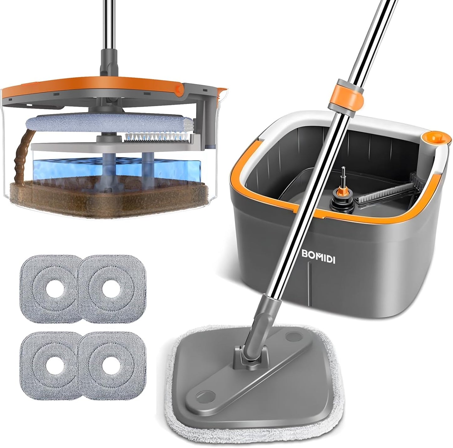 Mop-and-Bucket-Set-–-Easy-to-use-Spin-Mop-with-Separate-5219