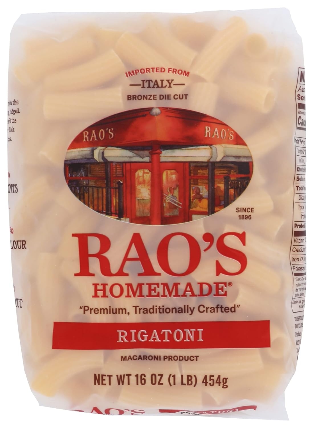 Rao's-Homemade-Rigatoni-Pasta,-Non-GMO,-16-Oz-(Pack-310