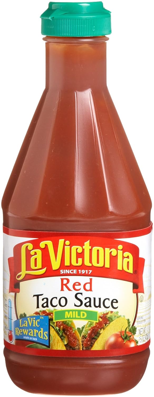 La-Victoria-Red-Taco-Sauce,-Mild,-3821