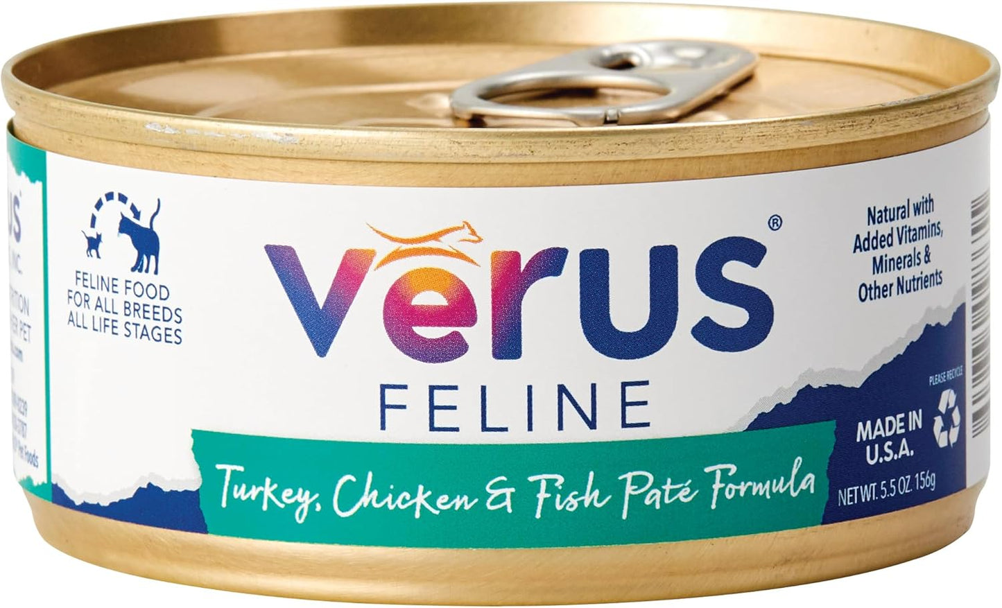 VeRUS-Pet-Foods-Wet-Cat-Food,-Turkey,-Chicken-&-Fish-Formula-Pack----183