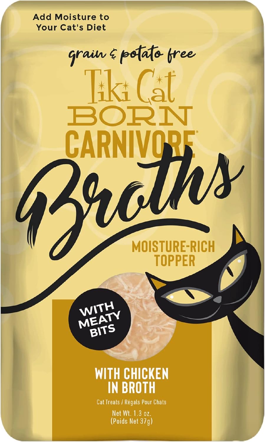 Tiki-Cat-Born-Carnivore-Broths,-Chicken-Recipe,-Hydration-and-Flavor-Supplement-Food-1.3-Pouch1631
