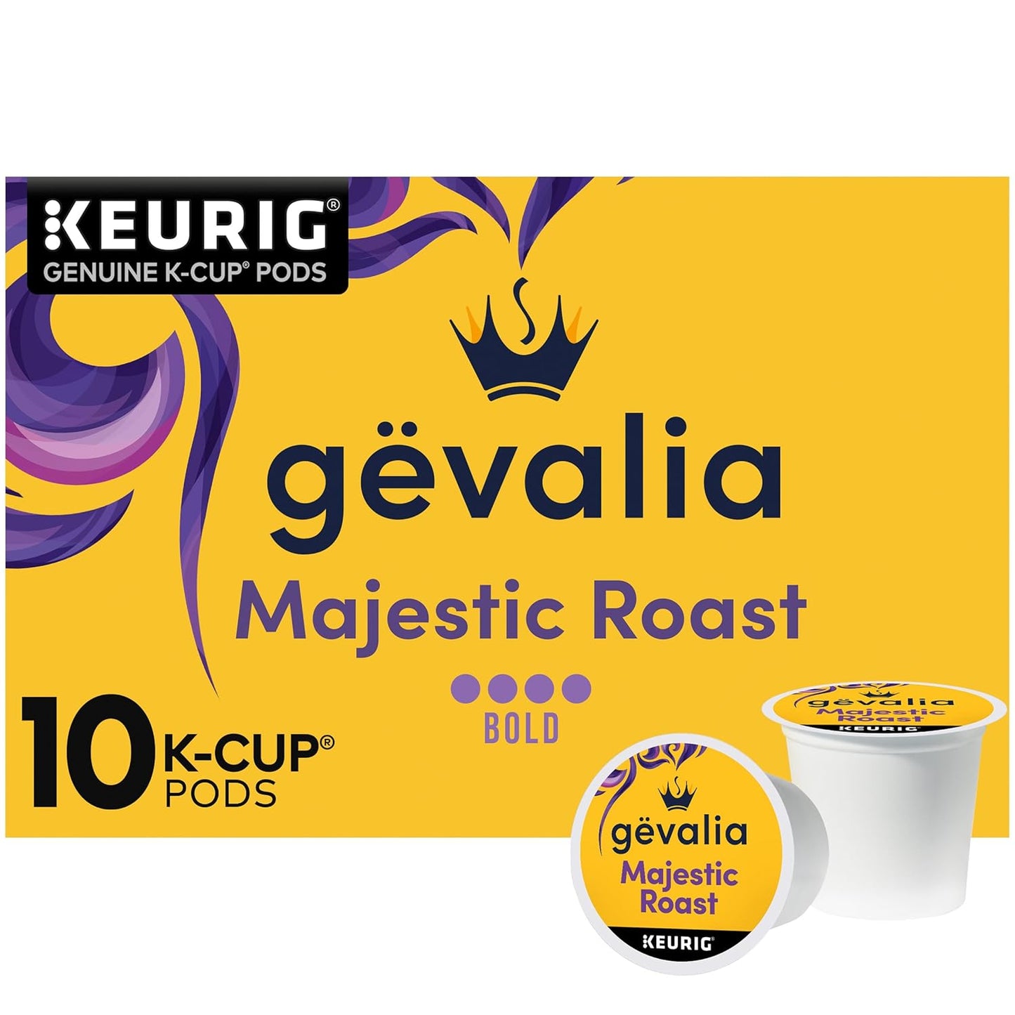Gevalia-Majestic-Roast-Bold-Roast-K?Cup-Coffee-Pods,-10-ct-Box-----2662
