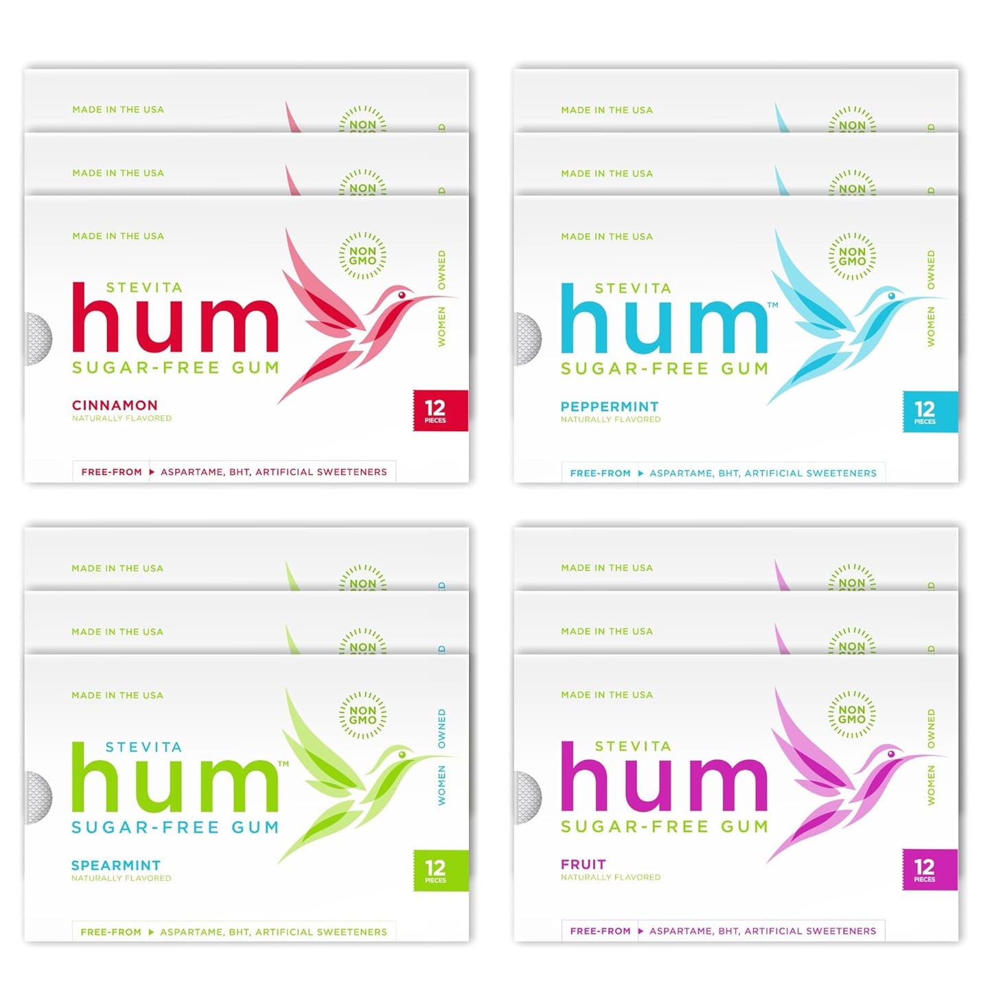 Stevita-Hum,-Variety-Pack---12-Packets-of-1108