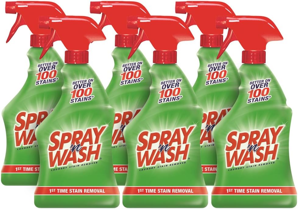 Spray-N'Wash-Pre-treat-Laundry-Stain-Remover-Bottles,-Clear,-1.37-Pound-3879