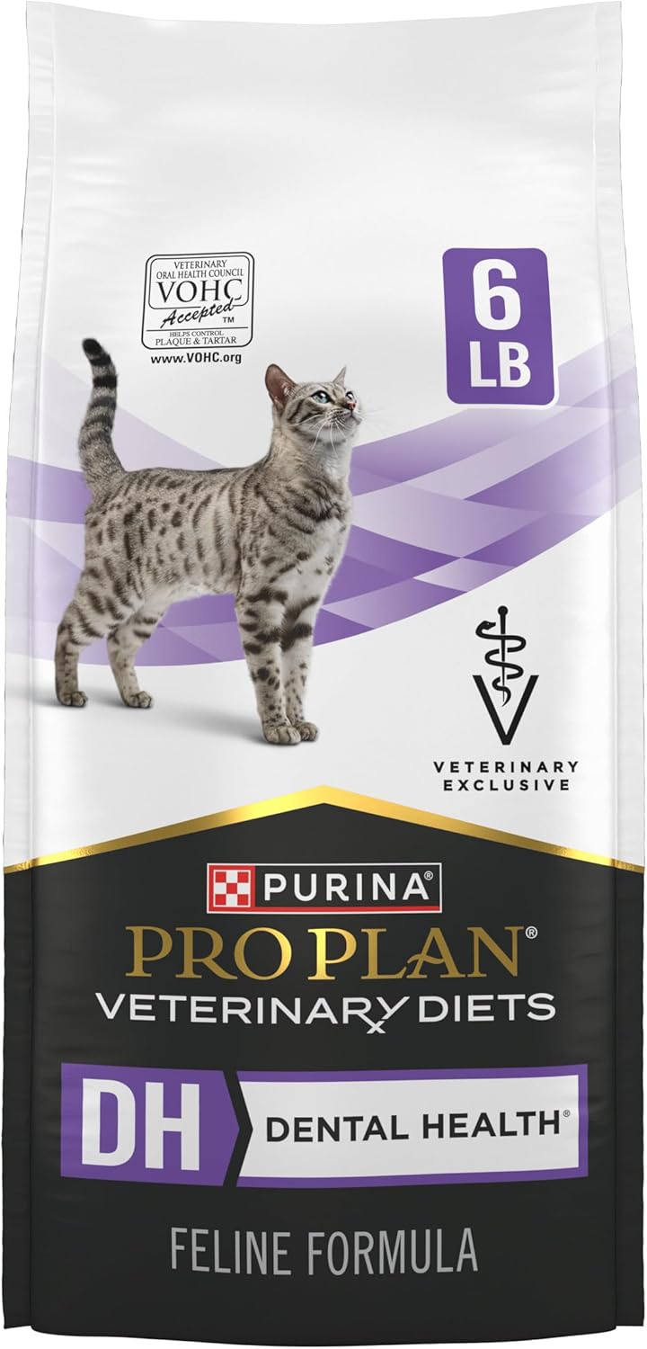 Pro-Plan-Veterinary-Diets-Purina-DH-Dental-Health-Feline-Formula-Dry-Food-6-Bag676