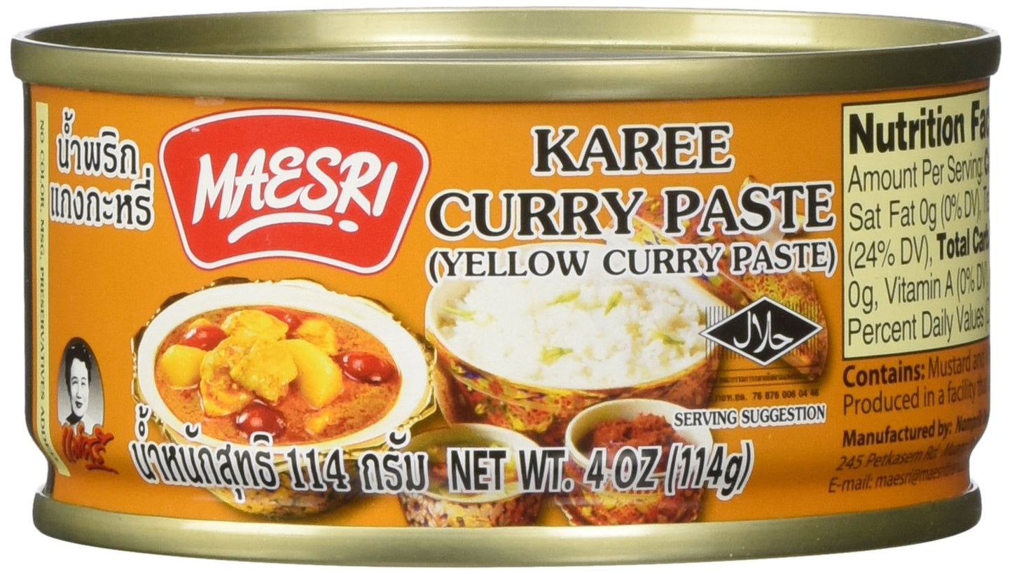 Maesri-Yellow-Curry-(Kang-Karee)-Paste-Thai,-4-Oz-------467