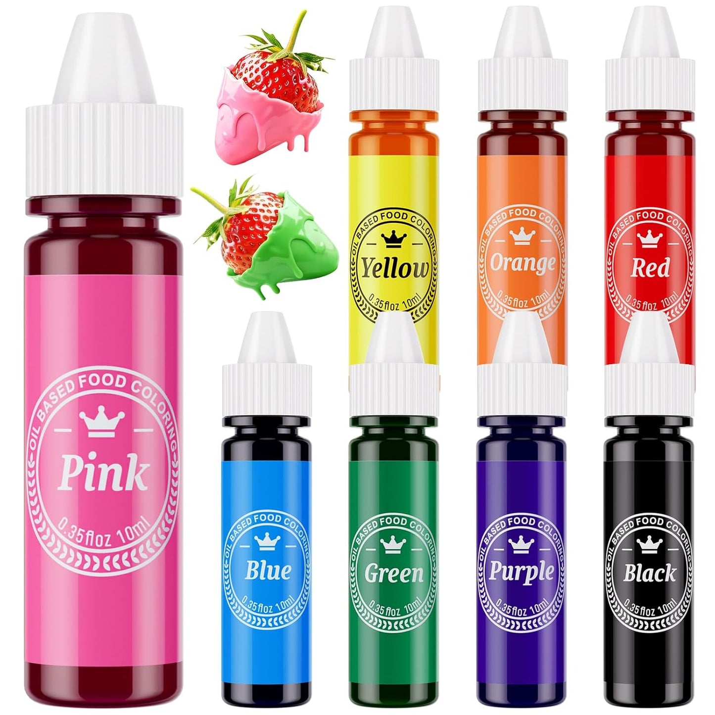 Oil-Based-Food-Coloring-for-Chocolate,-8-Food-Coloring-Set-for-Valentine's-Cake---1463