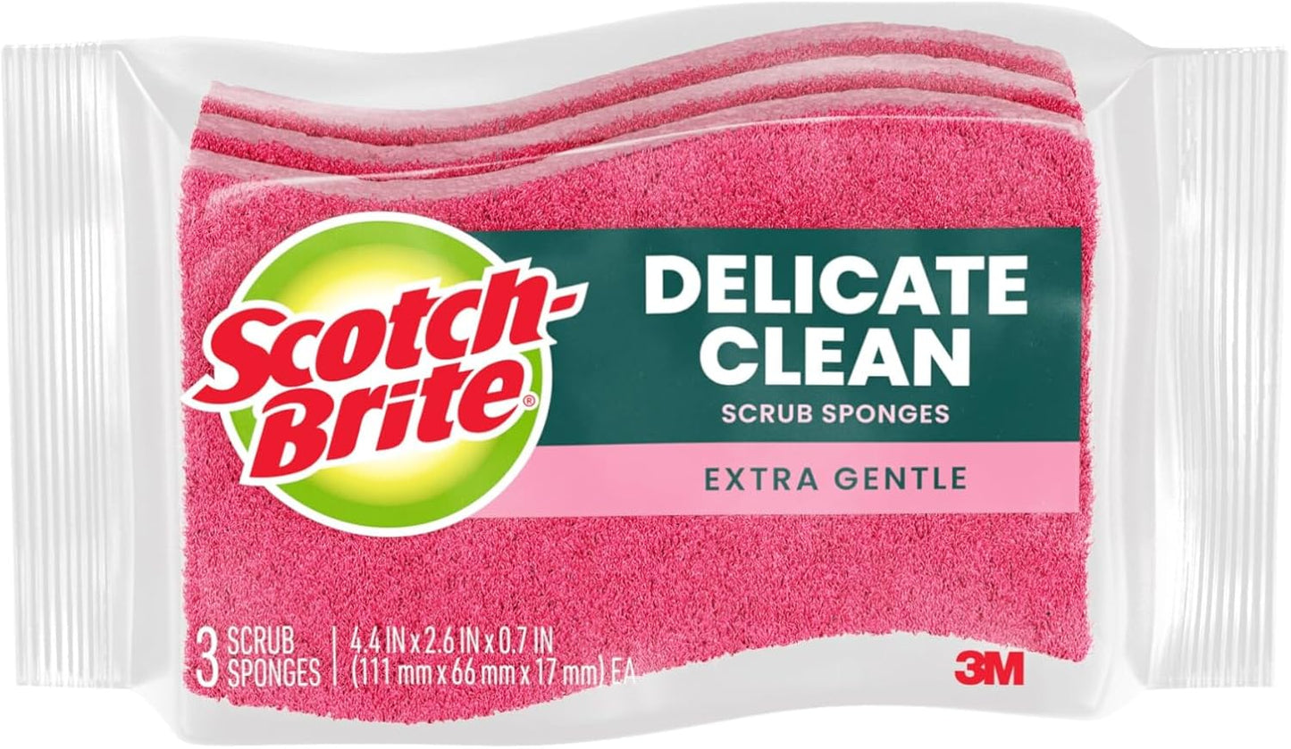 Scotch-Brite-Delicate-Clean-Non-Scratch-Scrub-Sponge,-3-Nonscratch-Kitchen-Sponges-for-Gentle-Cleaning-of-Porcelain,-1788