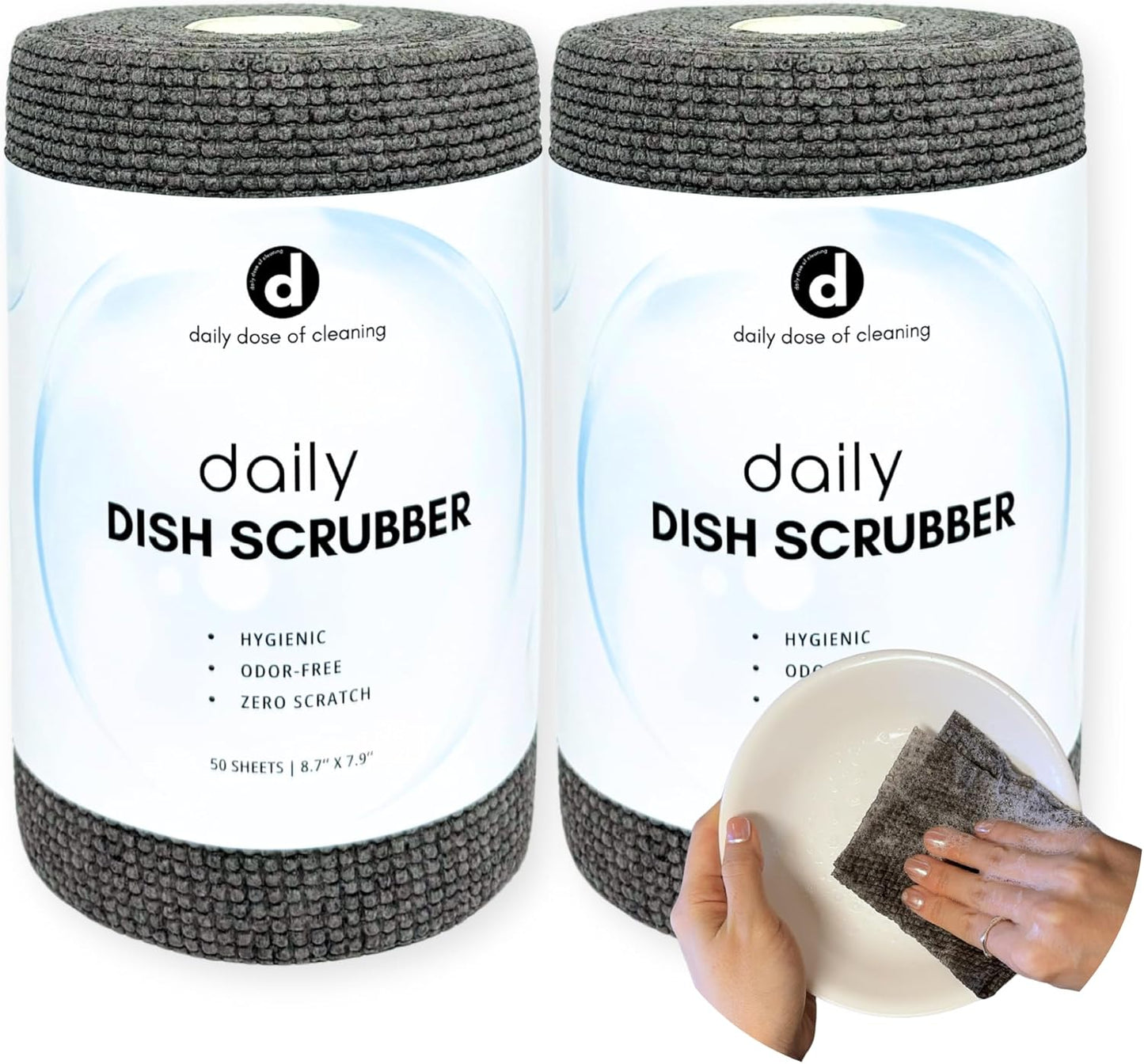 Daily-Dish-Scrubber-(100-Sheets)-Non-Scratch-Scrub-Sheets/Dishcloths-for-Washing-18