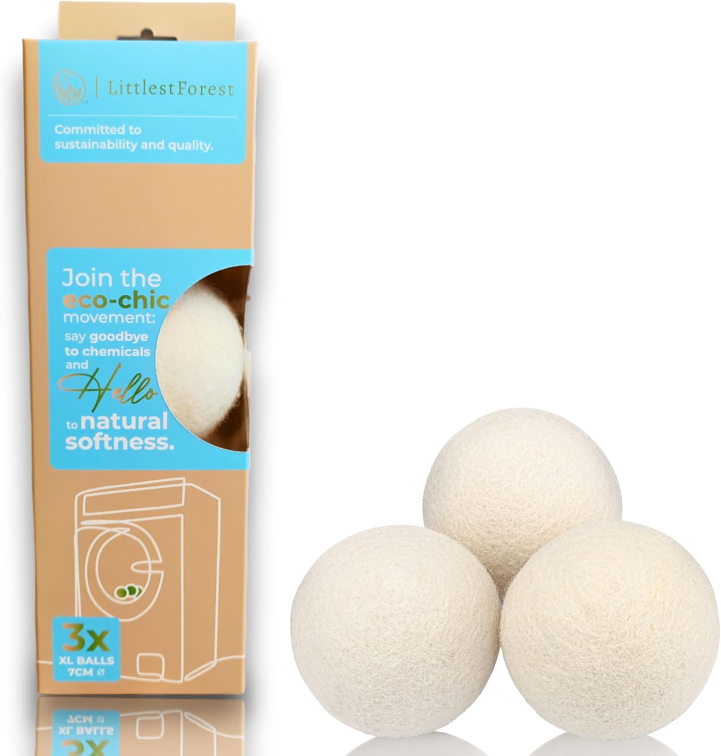 Wool-Dryer-Balls,-Laundry-Reusable-Anti-Static-Natural-Fabric-Softener.-2864