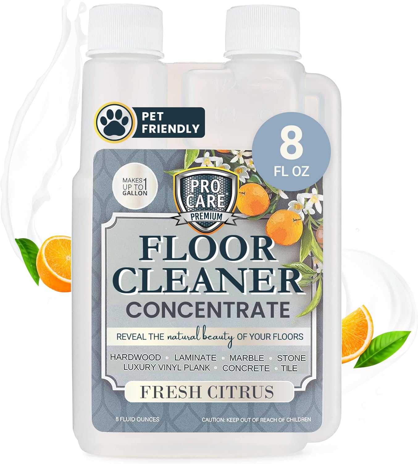 Procare-Citrus-Floor-Cleaner-Concentrate-(Made-in-USA)-|-Vinyl,-1934