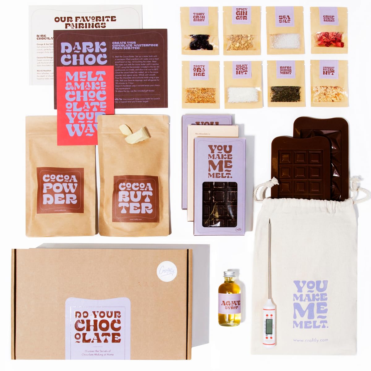 Craftly's-Chocolate-Making-Kit:-Create-Delicious,-Natural-Chocolate-at-Home-|-Complete-with-|-1182