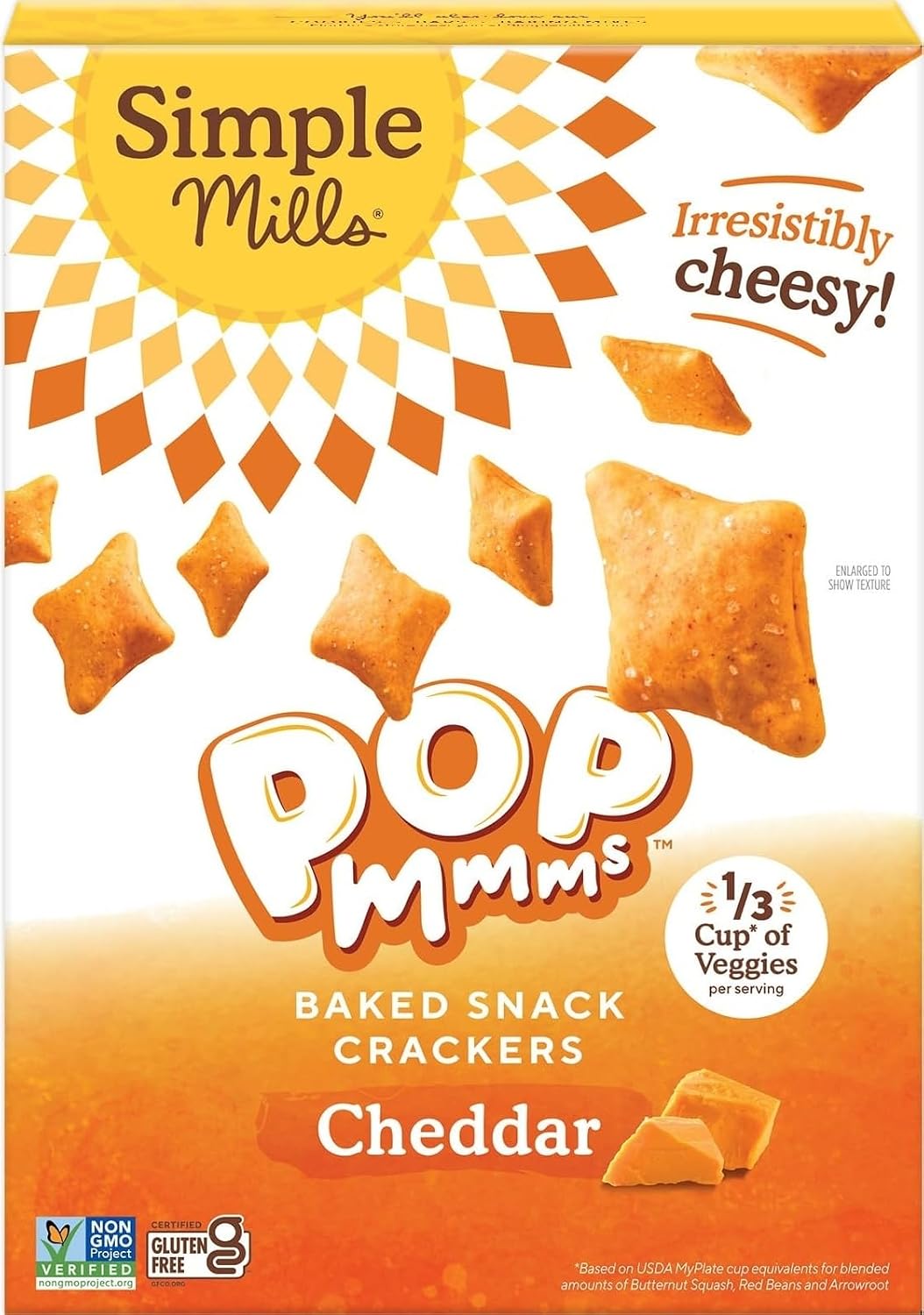 Simple-Mills-Pop-Mmms-Cheddar-Baked-Snack-Crackers,-Gluten-Free,-4--Ounce-(Pack-of-|-2302