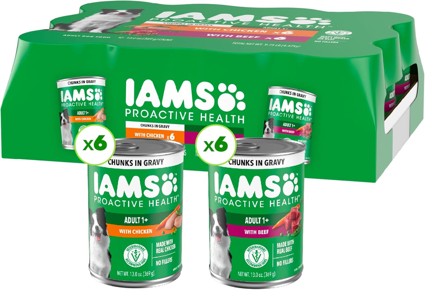 IAMS-Proactive-Health-Wet-Dog-Food-Adult,-Canned-Dog-Food,-Chicken-Chunks-in-2390