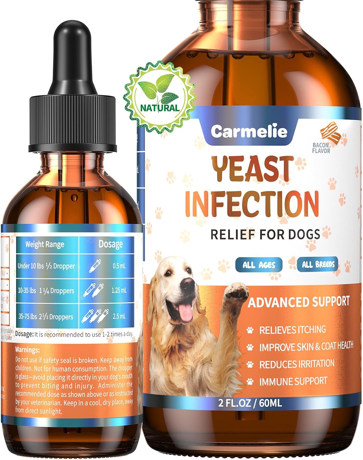Natural-Yeast-Relief-for-Dogs,-Support-Healthy-Itch-Relief,-Ear-Paw-Care,-266