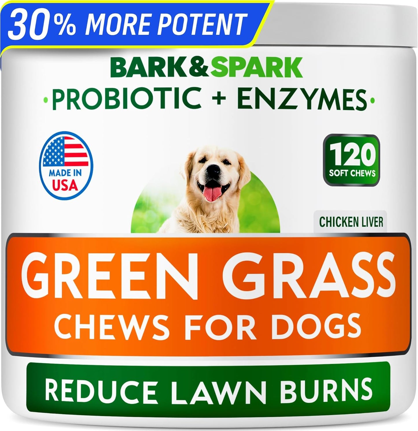 BARK&SPARK-Green-Grass-Chews---Dog-Pee-Grass-Spot-Saver-Caused-Dog-399