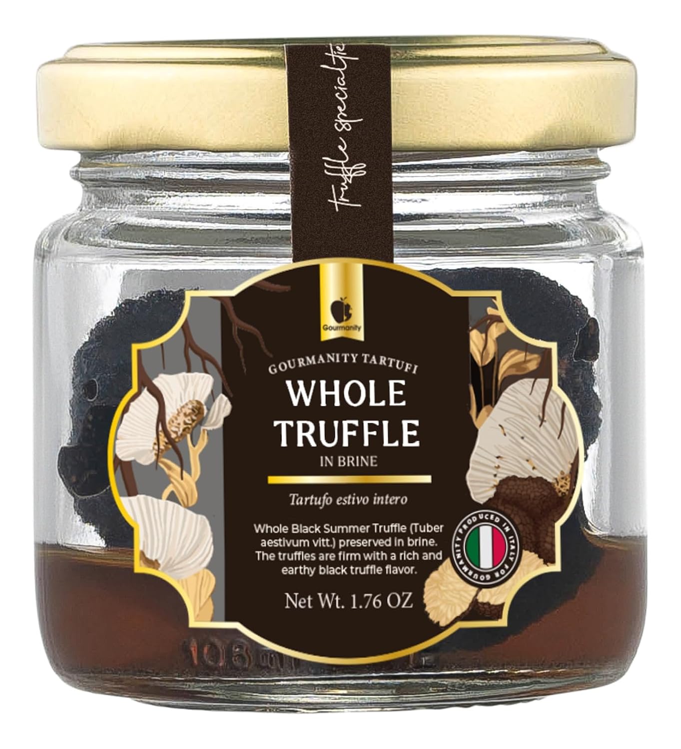 Gourmanity-Whole-Black-Truffles-in-Brine,-Italian-Black-Summer-Truffle-Jar---778