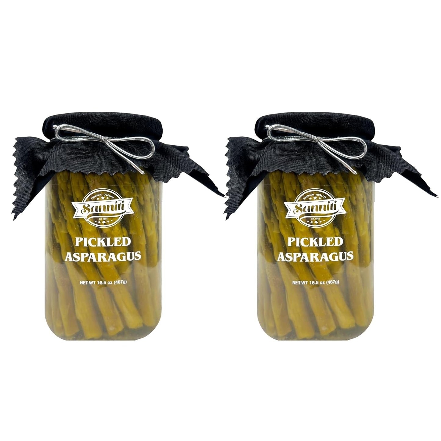 Sanniti-Espárragos-en-escabeche-premium,-16.5-onzas-(paquete-de-132