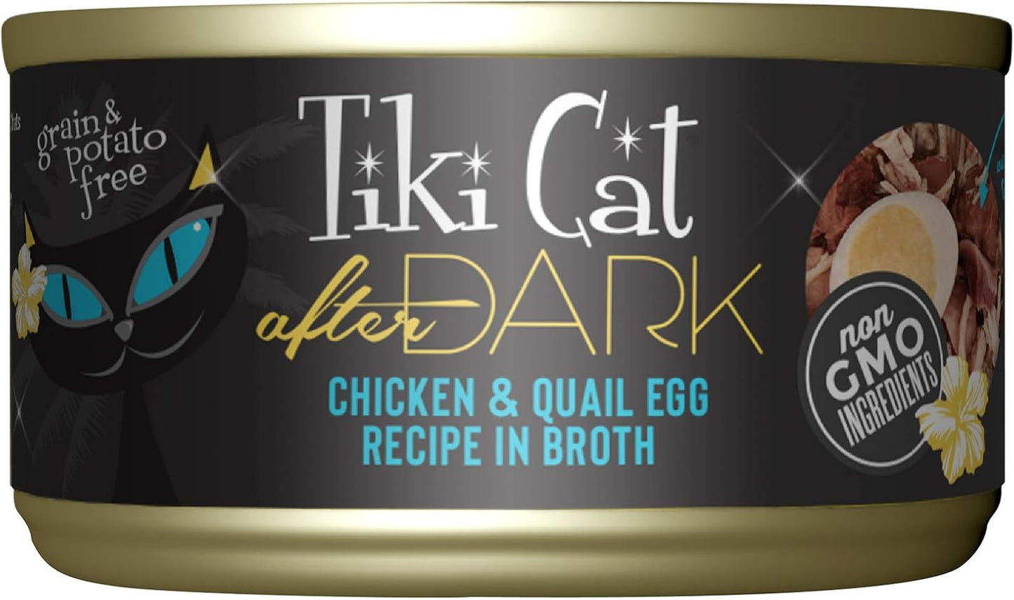 Tiki-Cat-After-Dark,-Chicken-&-Quail-Egg,-1976