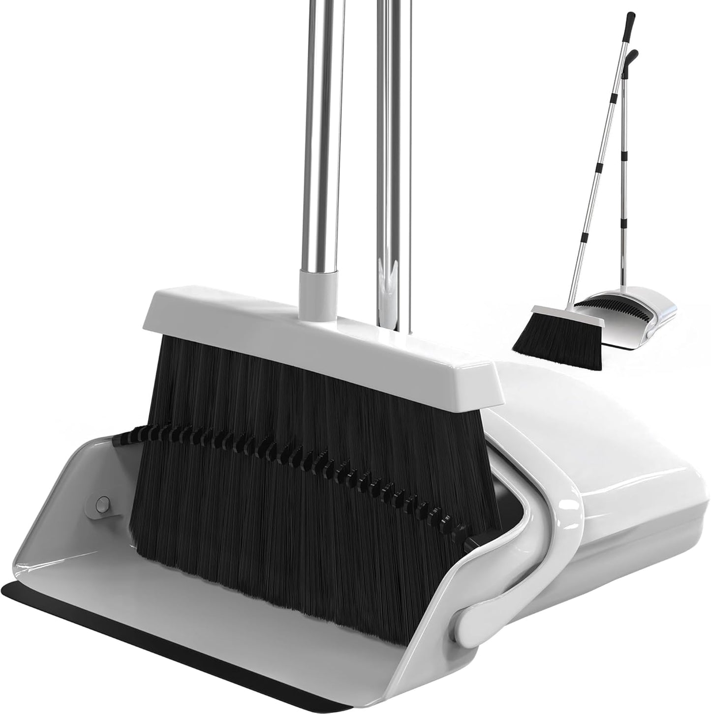 Broom-and-Dustpan-Set---Adjustable-Handle,-Upright-Standing,-Lightweight-4267