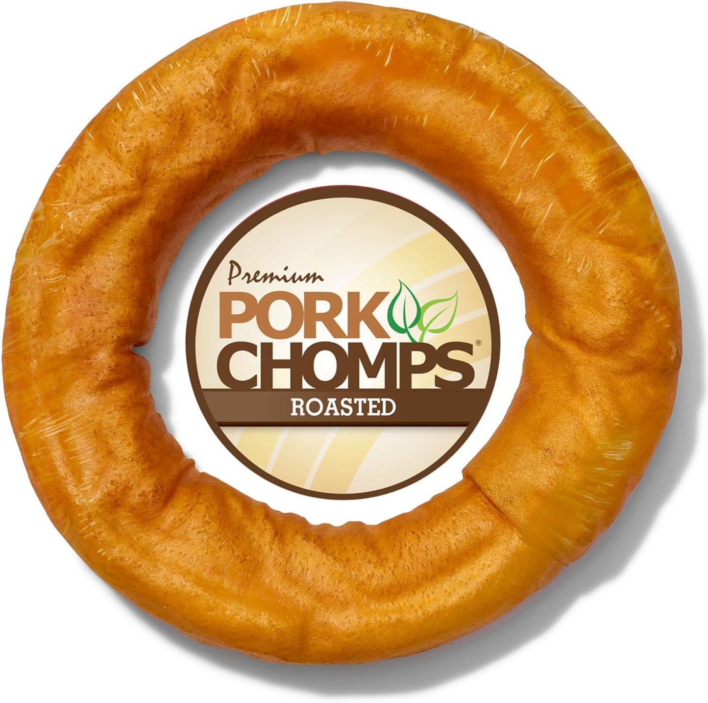 Roasted-Pork-Skin-Dog-Chew,-6-inch-Bagel,-1-3859
