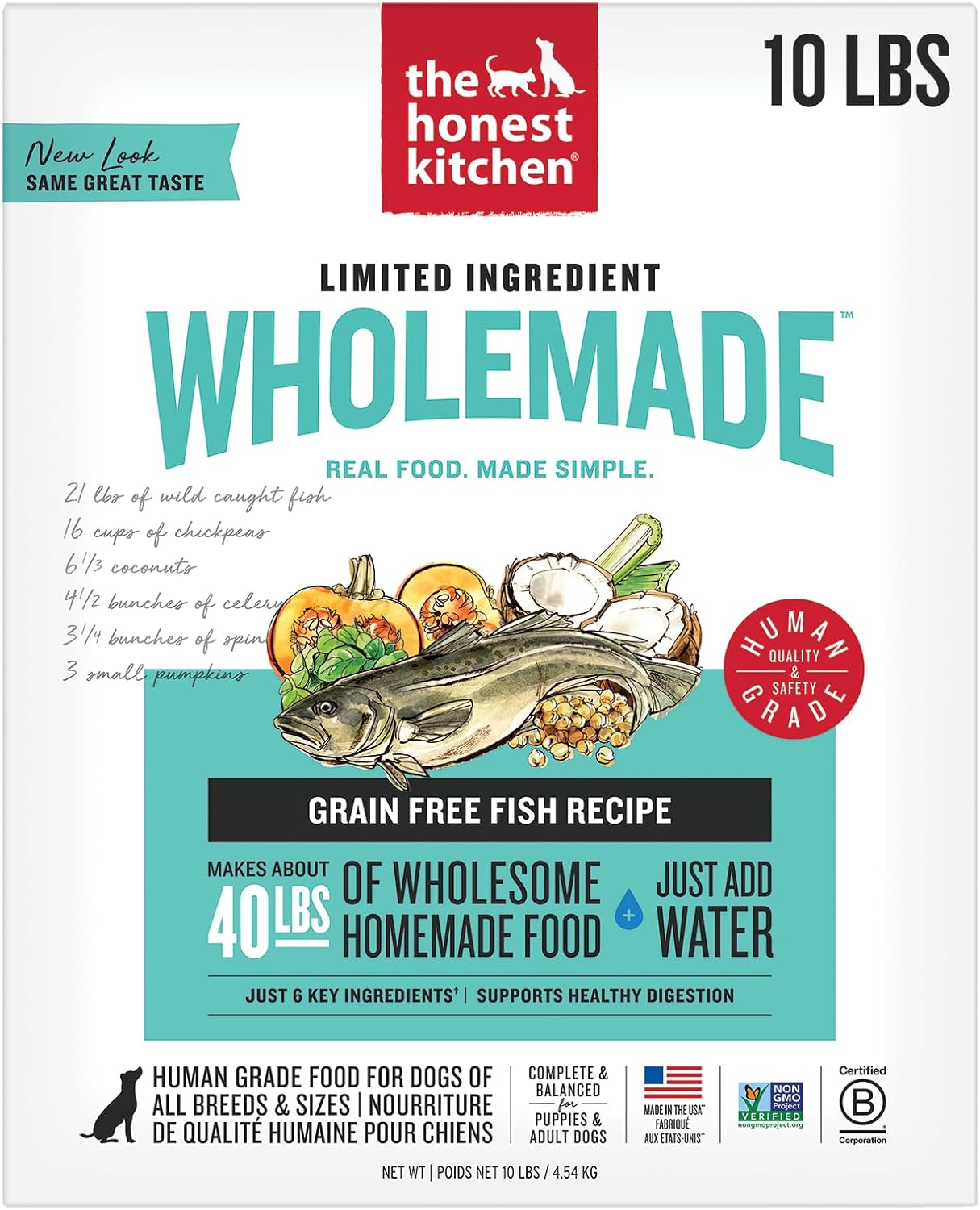 The-Honest-Kitchen-Human-Grade-Wholemade™-Dehydrated-Limited-Ingredient-Dog-Food,-Fish-10-1817
