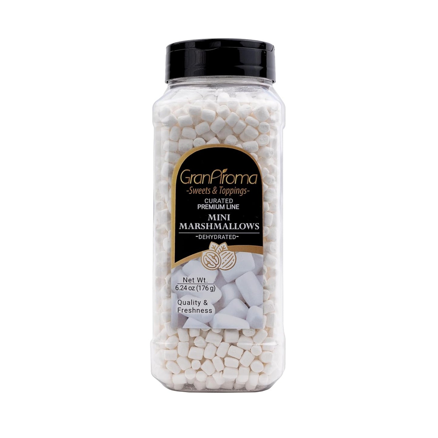 GranAroma-Dehydrated-Marshmallows,-Crunchy,-Perfect-for-Hot-Cocoa,-Cereal-Topping,-Baking,-and-(6.24---700