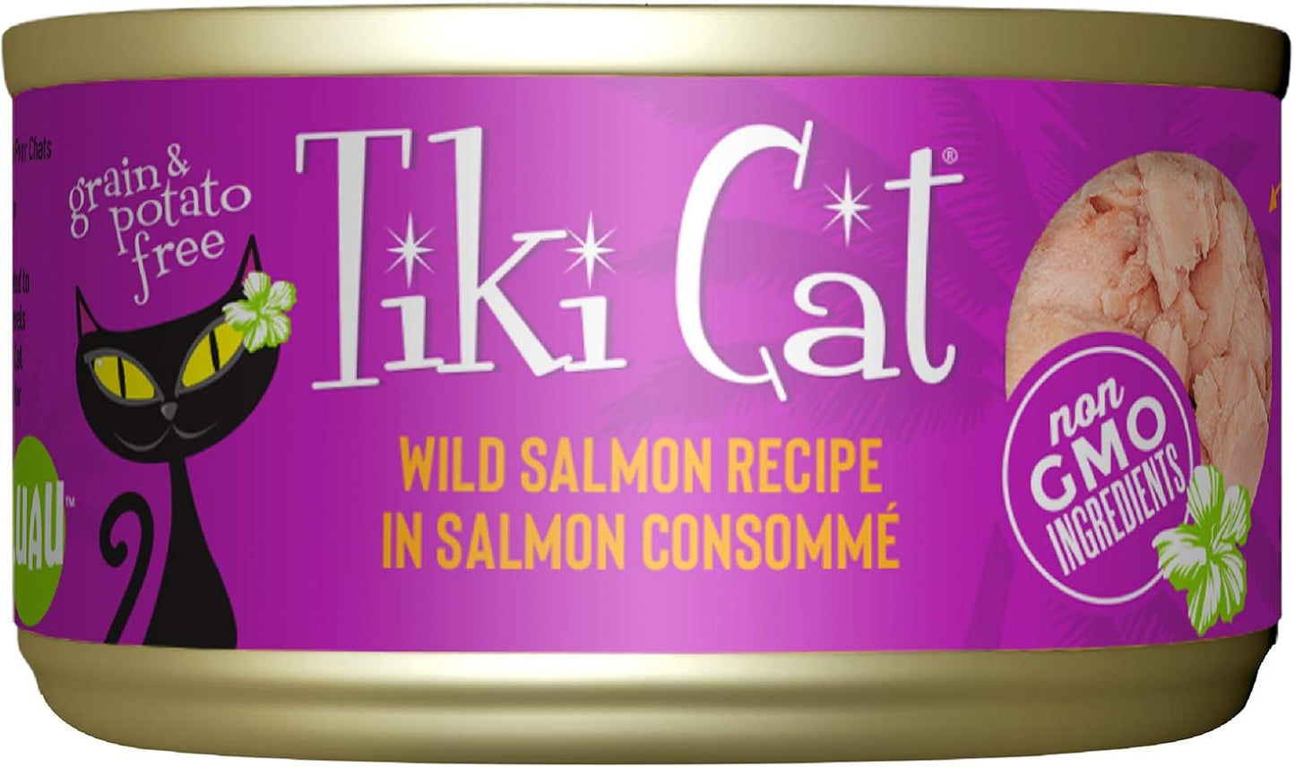 Tiki-Cat-Luau-Shredded-Meat,-Wild-Salmon-Recipe-in-Salmon-Consumme,-Balanced-Wet-Cat1439