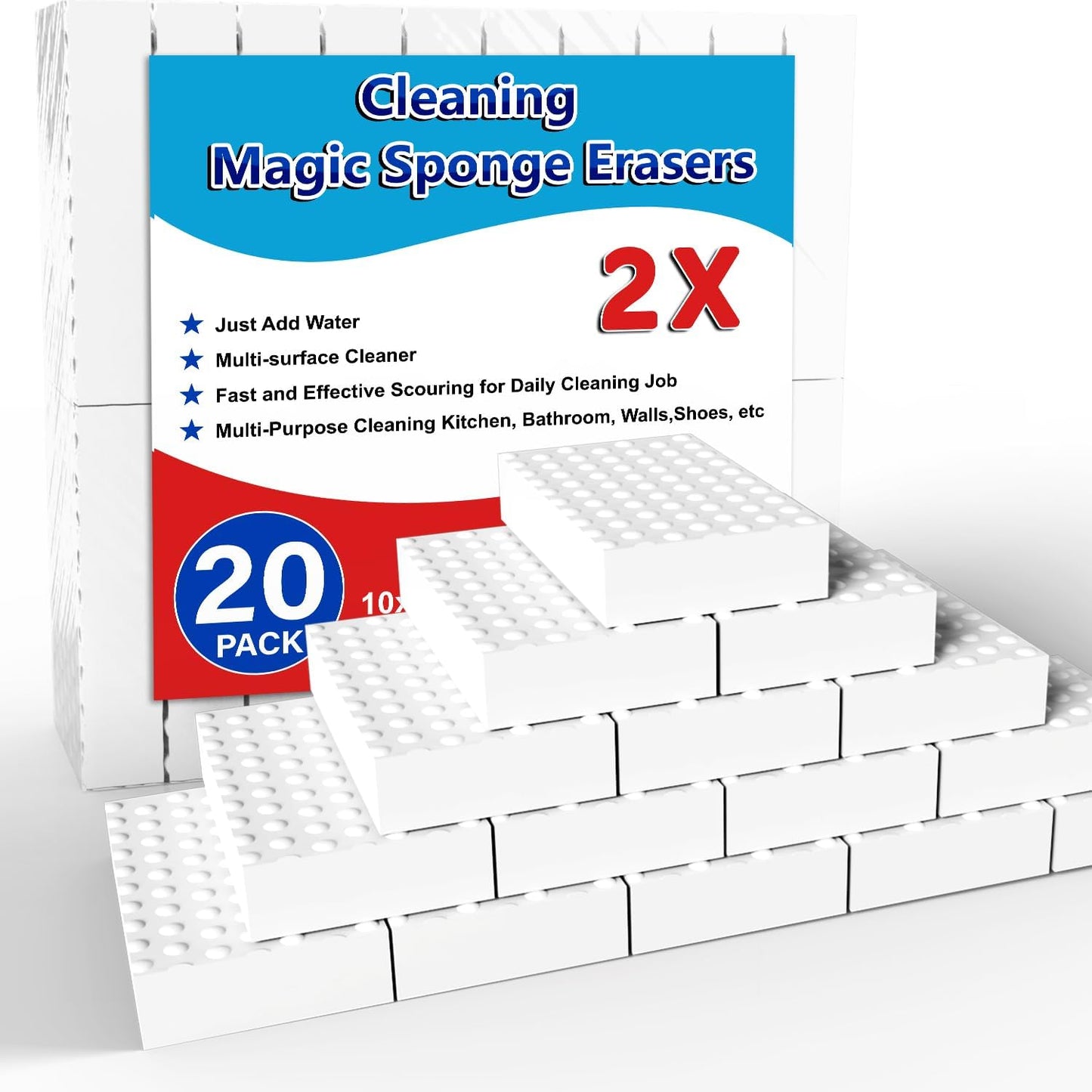 SmilinFit-Magic-Sponge-Erasers,-20-Pack-2X-Density-Stronger-Melamine-Sponge-Foam-Pads,-Multi-Functional-Household-1731