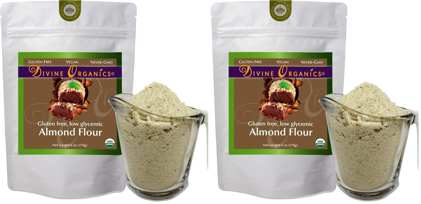6-oz-Organic-Almond-Flour-Powdered-Gluten-Free-Low-Glycemic-Non-GMO-by-167