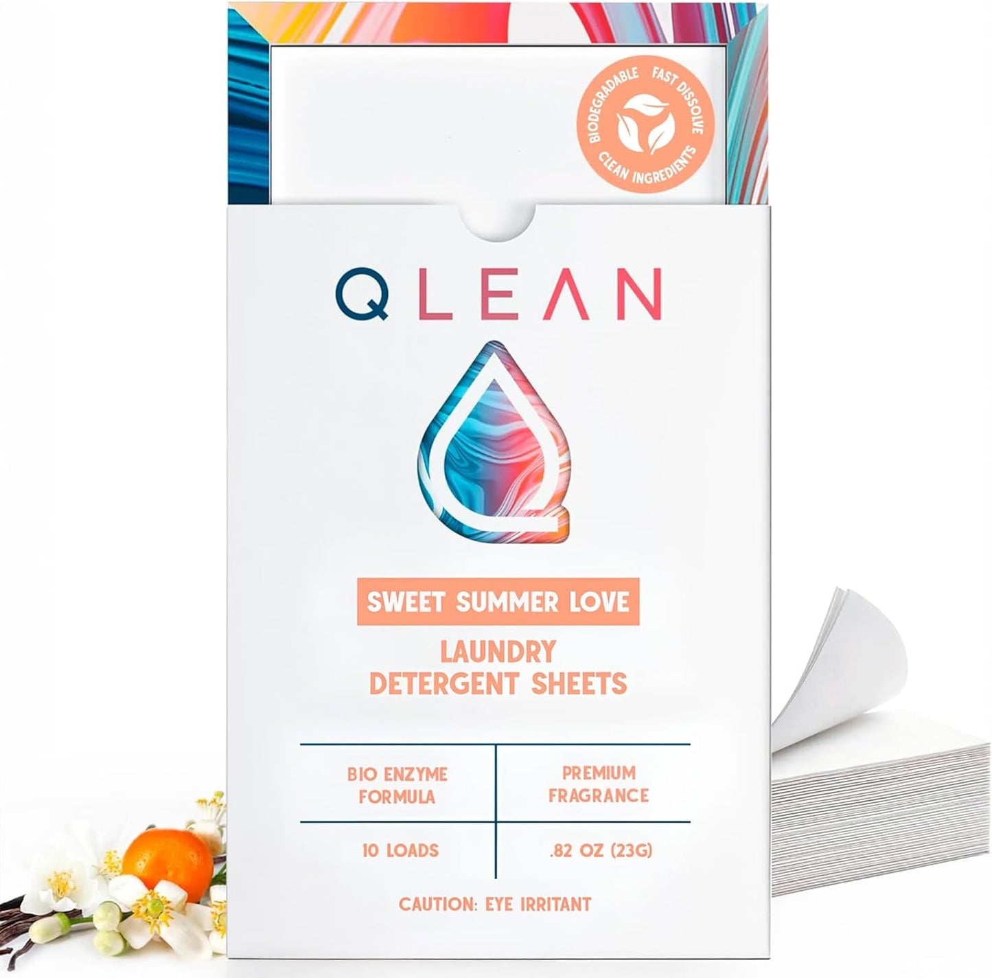 QLEAN-Laundry-Detergent-Sheets-Sweet-Summer-(10-Loads)-–-Travel-Pack-Plant-Based-367