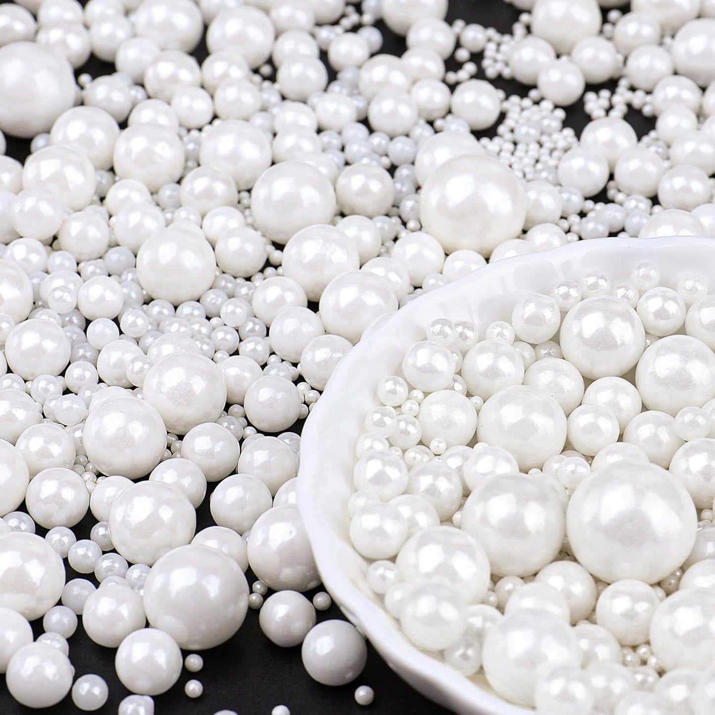 White-Pearl-Sprinkles-for-Cake-Decorating,-6-Sizes-Mix-4.6-oz-Edible-Sugar-for-2044