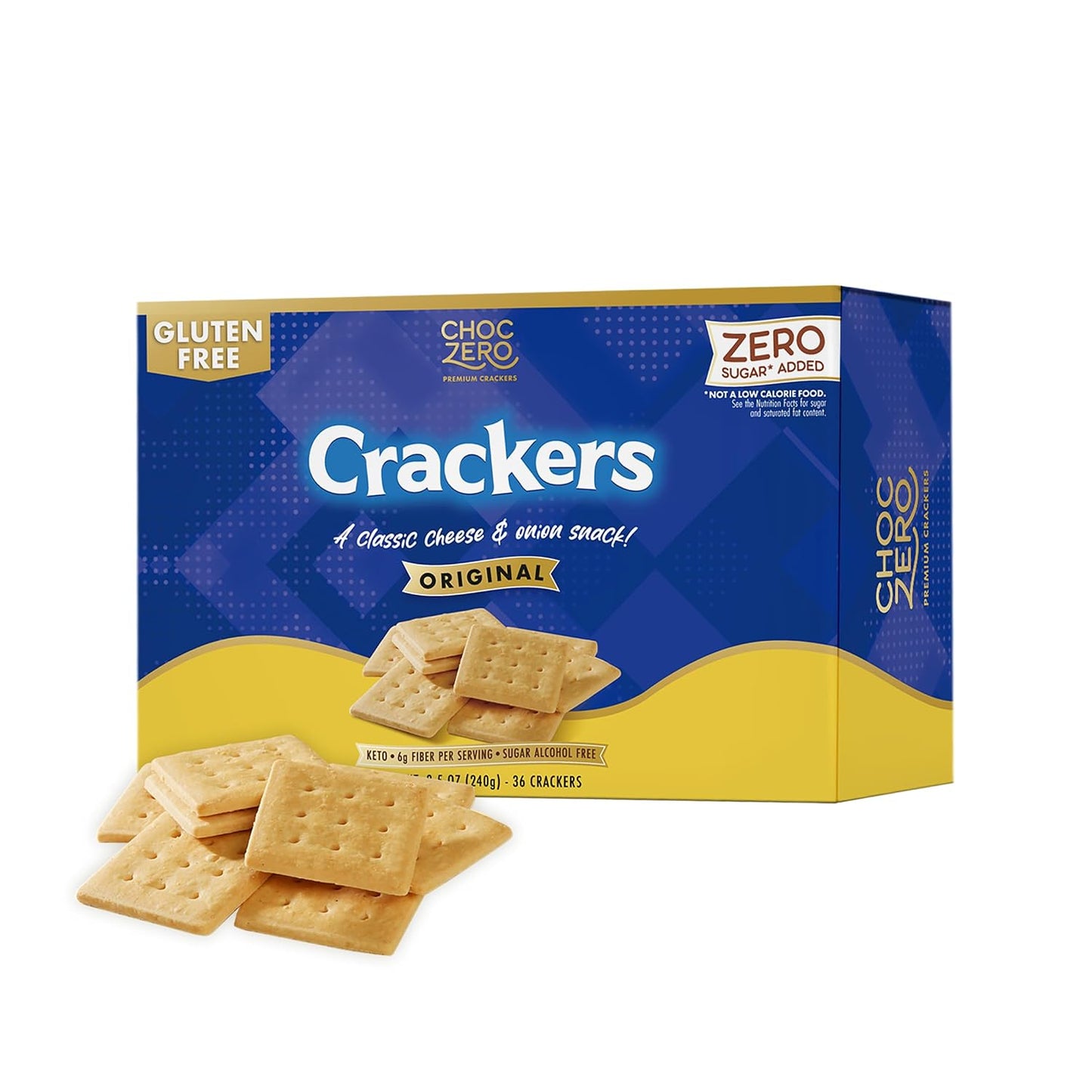 ChocZero-Keto-Crackers,-Cheese-&-Onion,-Gluten-Free-|-Low-Carb,--High-Fiber,-No-Sugar;-803