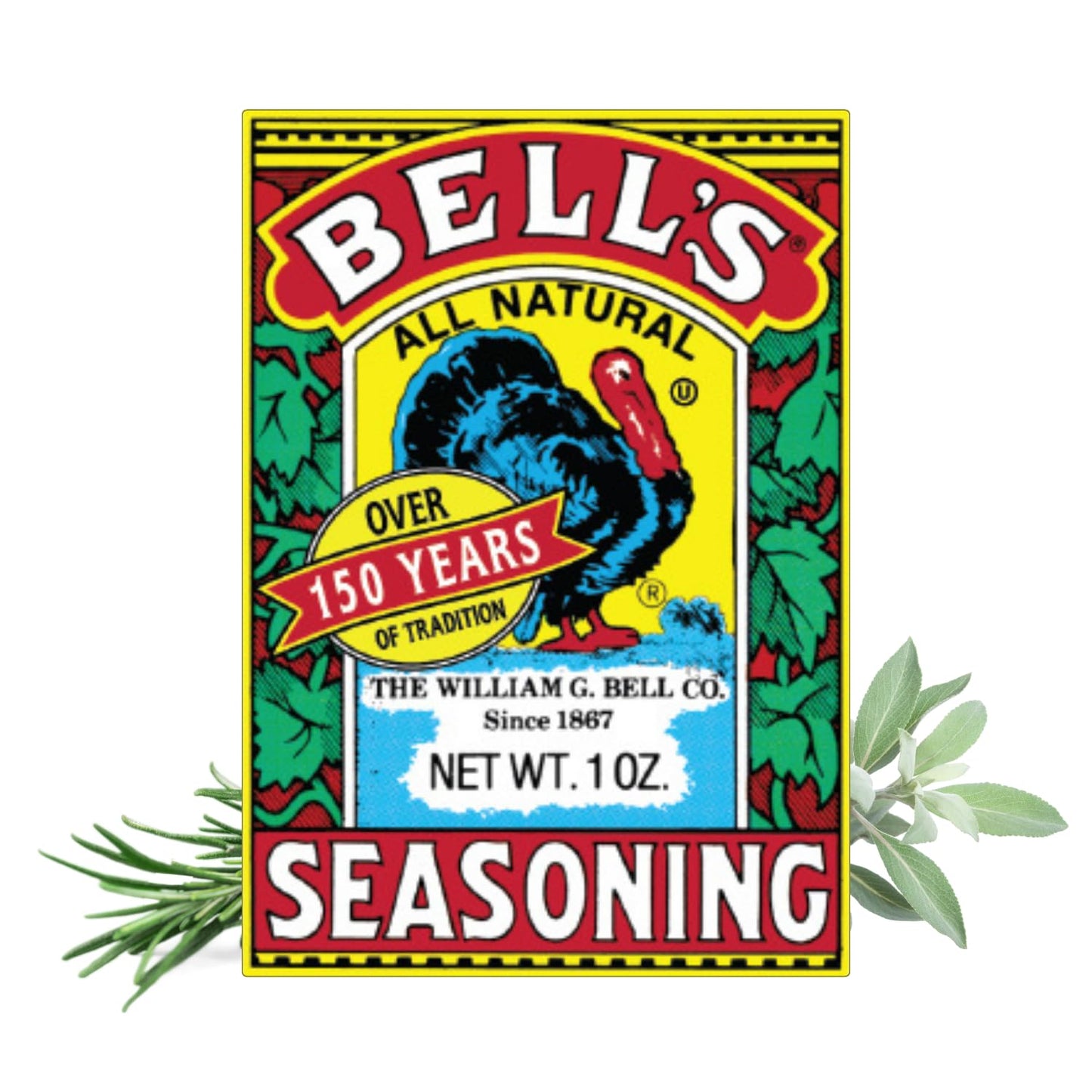 Bell's-All-Natural-Seasoning-1oz-Box,-Classic-Salt-Free-Poultry-Blend,-Gluten-Free,-Kosher-1218
