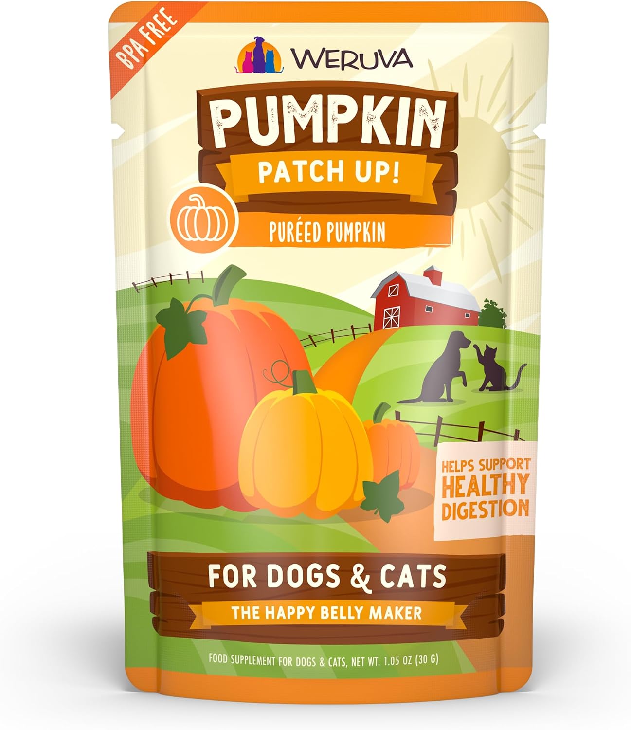 Weruva-Pumpkin-Patch-Up!-Pumpkin-Puree-Pet-Food-Supplement-for-Dogs-&-Cats,-2519