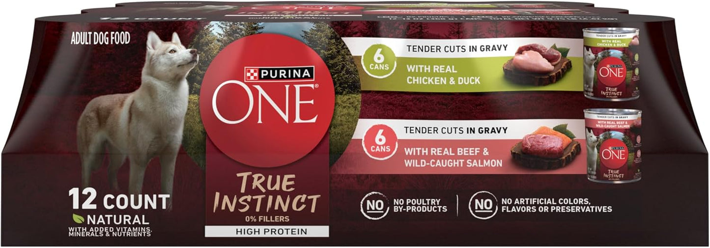 Purina-ONE-True-Instinct-Tender-Cuts-in-Gravy-with-Real-Chicken-and-Duck,-1119