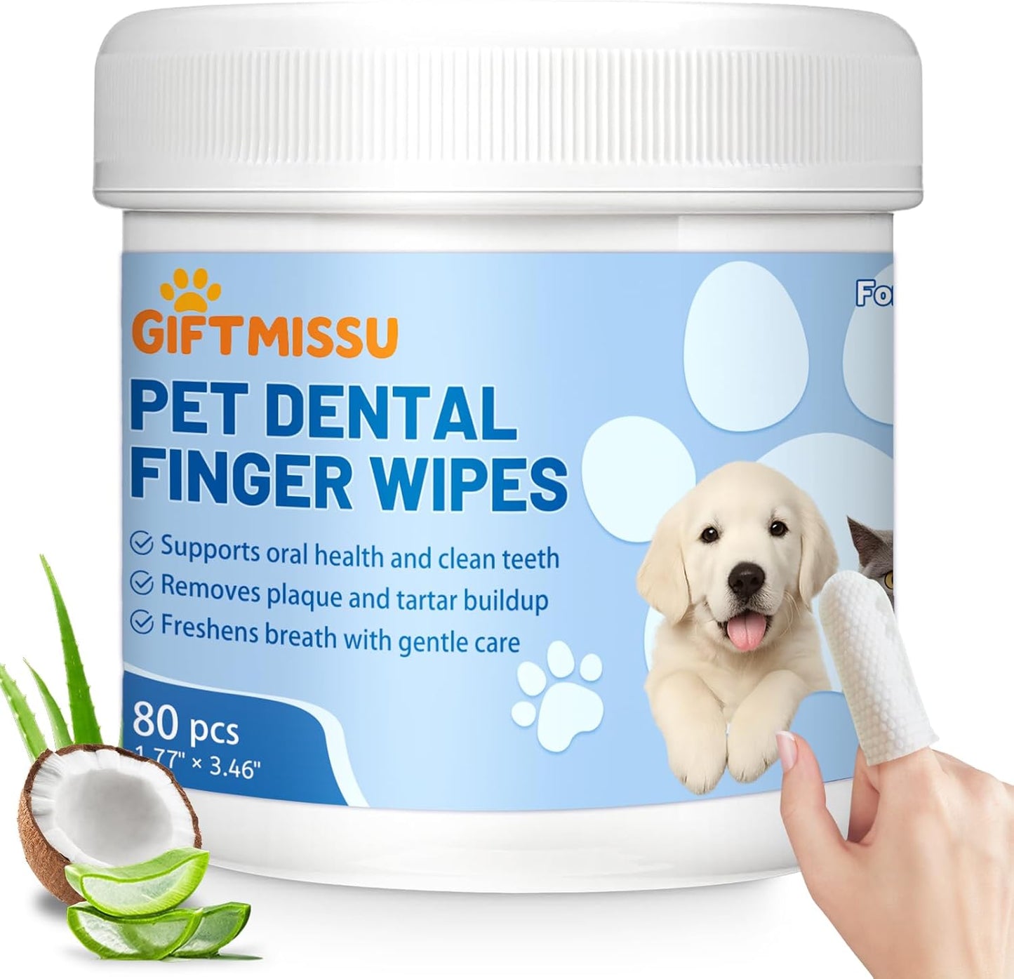 80-Counts-Pet-Dental-Finger-Wipes-for-Dogs-and-Cats---Disposable-Dog-1182