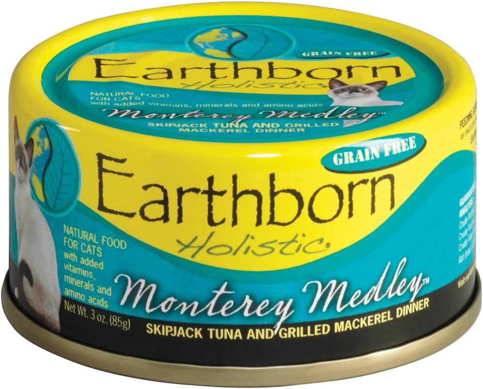 Earthborn-Holistic-Monterey-Medley-Grain-Free-Canned-Cat-Food,-3-Oz,-Of----2