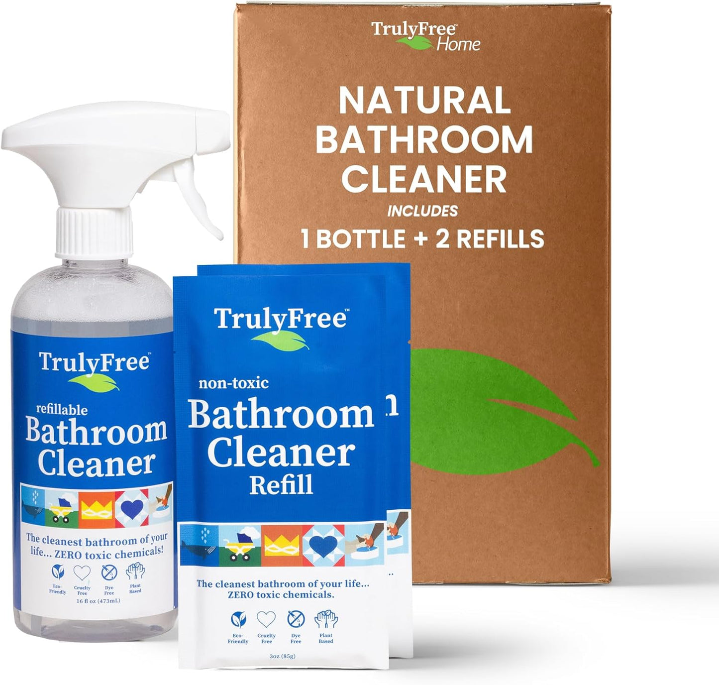 2-Pack-TrulyFree-Bathroom-Cleaner---Cleaning-Spray,-for-Toilet,-Sink,-2727