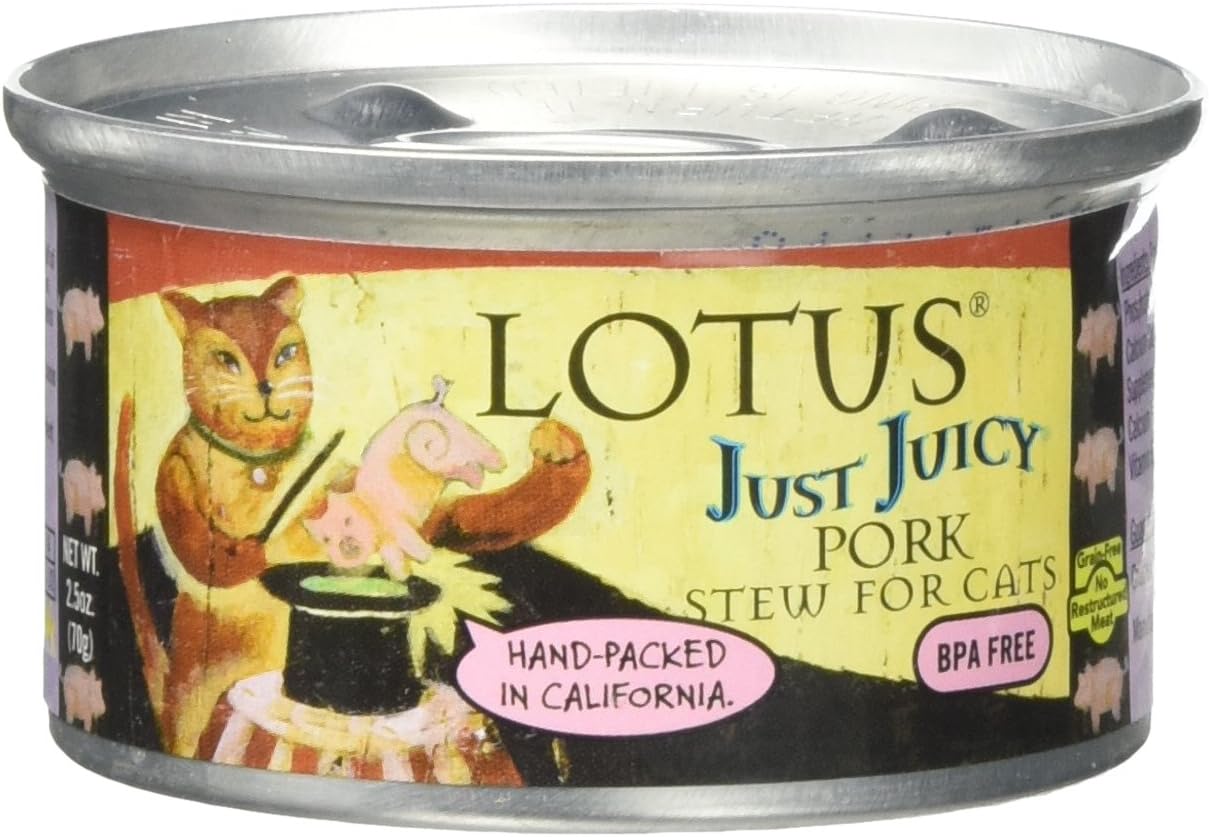 Lotus-Cat-Just-Juicy-Pork-Stew,-2.5-Oz-Cans-(24-In-A-Case)-325