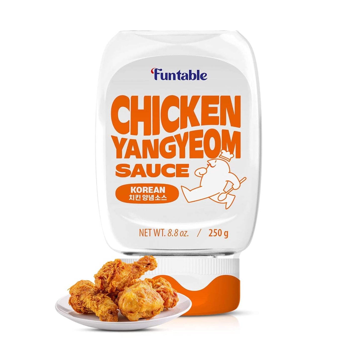 Funtable-Delicious-Korean-Chicken-Sauce-(8.8-oz,-250g)-(Halal)---Authentic-Korean-738