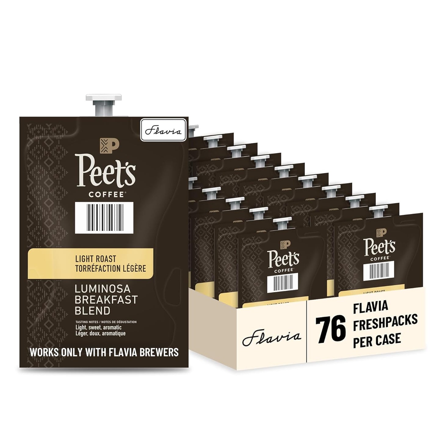 FLAVIA-PEET'S-COFFEE,-Colombia-Luminosa,-20-paquetes-frescos-(paquete-de-4)--289