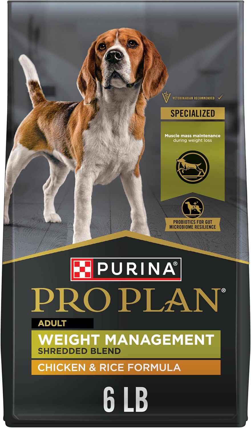 Purina-Pro-Plan-Weight-Management-Dog-Food-Dry,-Shredded-Blend-Chicken-and-Rice-2350