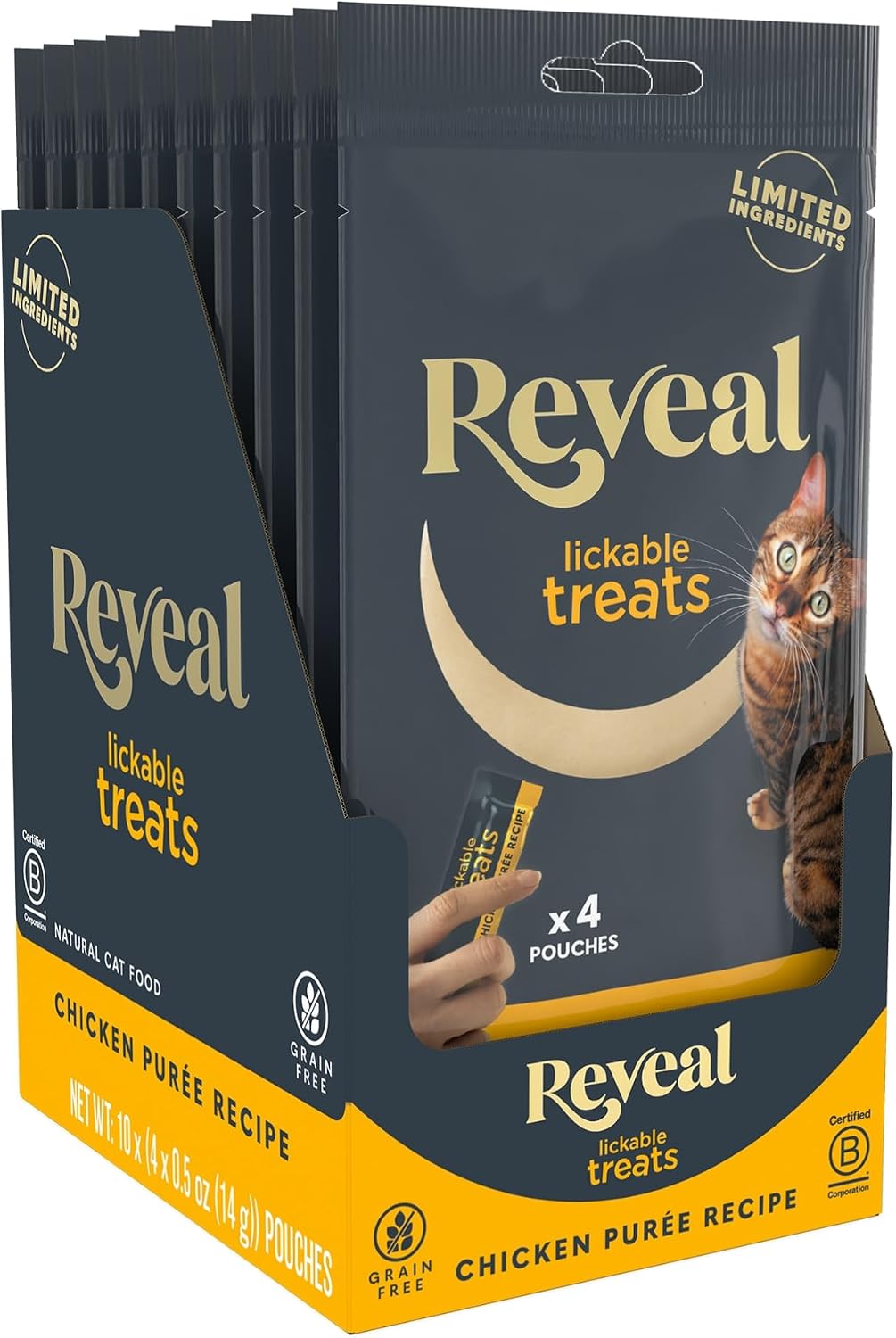 Reveal-Lickable-Cat-Treats,-Natural-Purée-Treats-for-Cats,-Grain-Free-and-Made-834