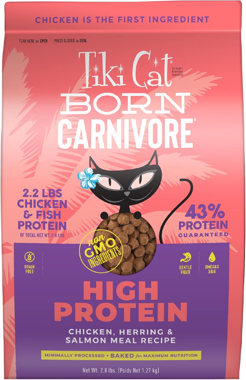 Tiki-Cat-Born-Carnivore-High-Protein-Dry-Cat-Food,-Chicken-Herring-Salmon-2.8-Bag1762